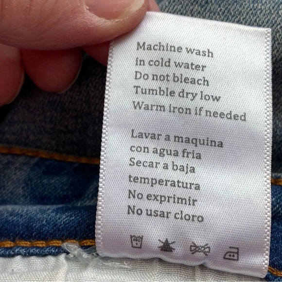 KanCan Ripped Skinny Jeans in Medium Wash Blue - Picture 8 of 8